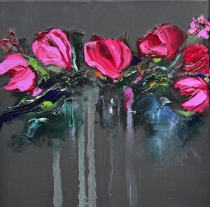 Pitch Black (25x25cm)